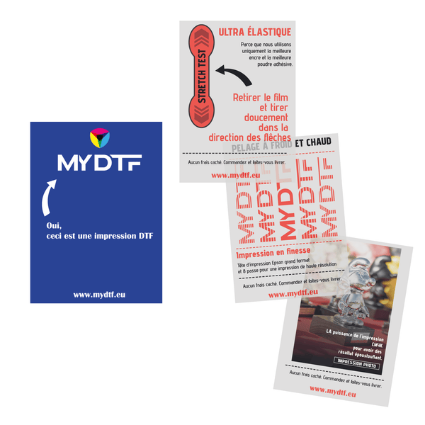Pack d'échentillons GRATUIT - MyDTF
